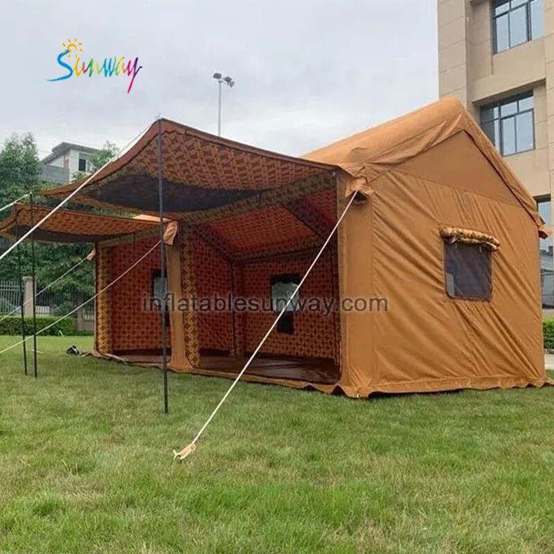 Hot Sale Middle East Saudi Arabia Suppliers Air Tent Inflatable Camping Outdoor Tent Waterproof Inflatable Tent-005
